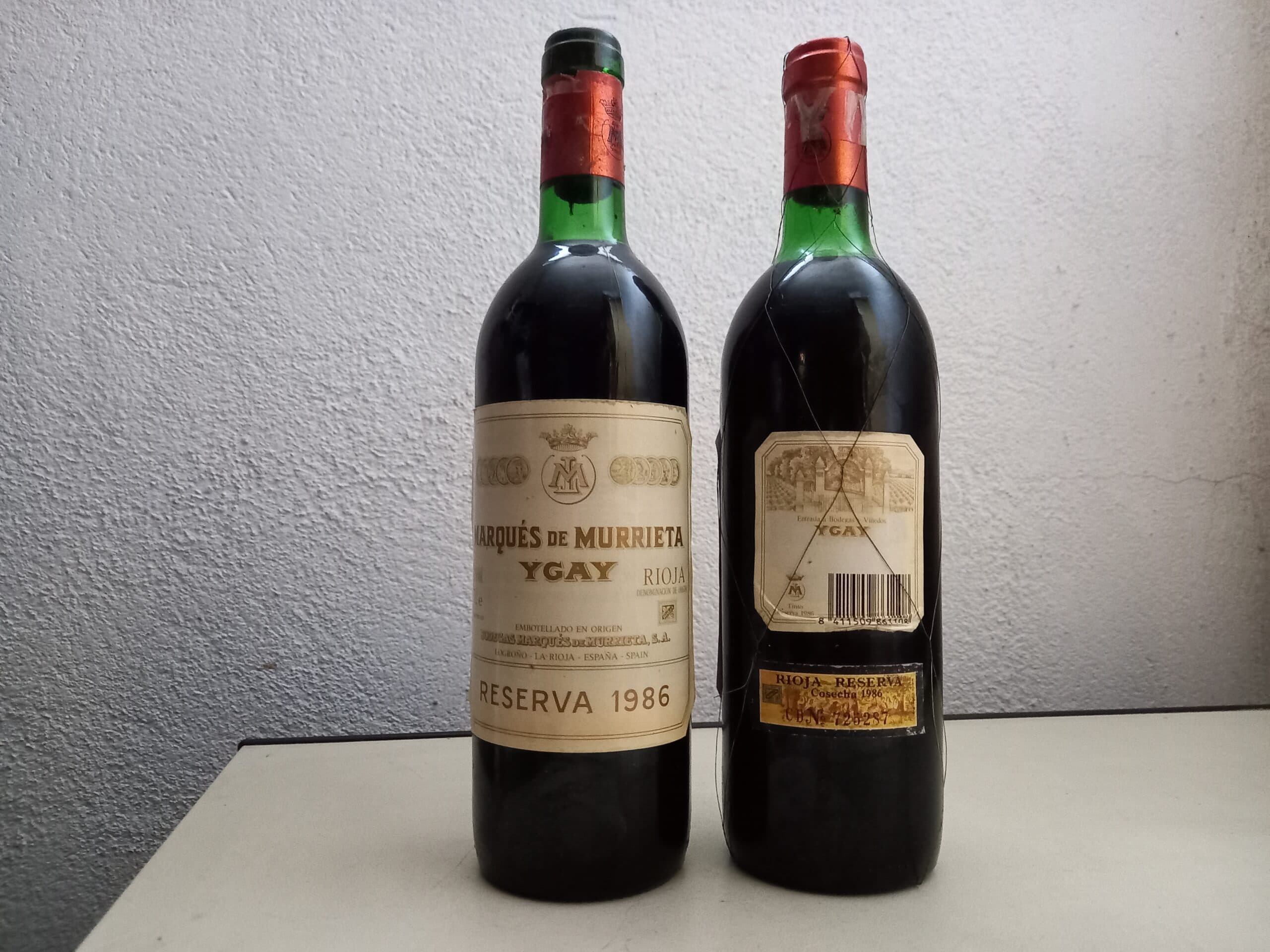 MARQUÉS DE MURRIETA - Reserva 1986