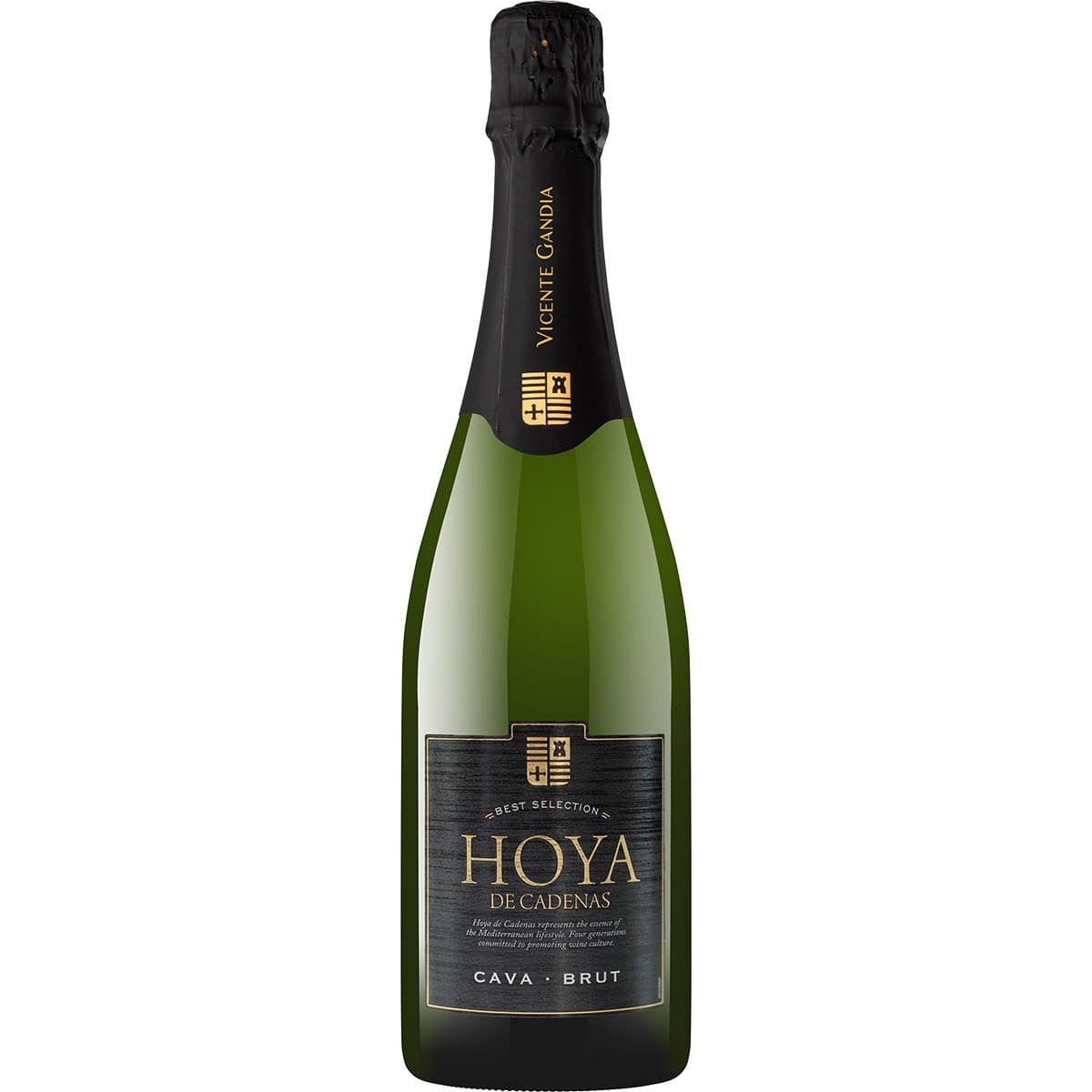HOYA DE CADENAS CAVA BRUT Etiqueta Negra